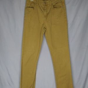 Mustard yellow/gold Old Navy Karate skinny jeans
